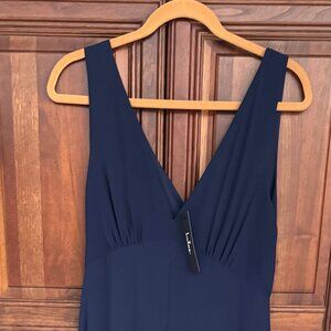 Final Price-Quick Sale –Alorna Dark Navy Maxi Dress - Size Large - New With Tags
